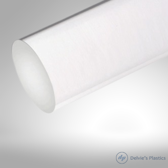 Transparent Neutral Colors | Unpolished Cast Acrylic Rod