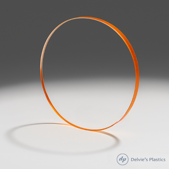 13" - 16" Diameter | Laser Cut Color Acrylic Blank Discs