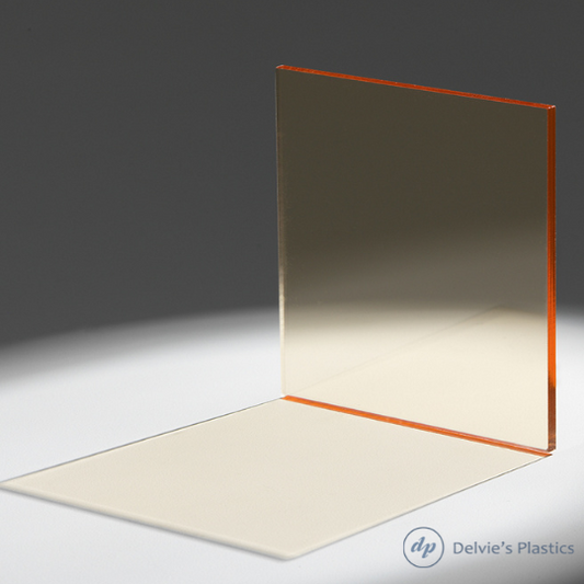 1300 Transparent Gold Acrylic Sheet