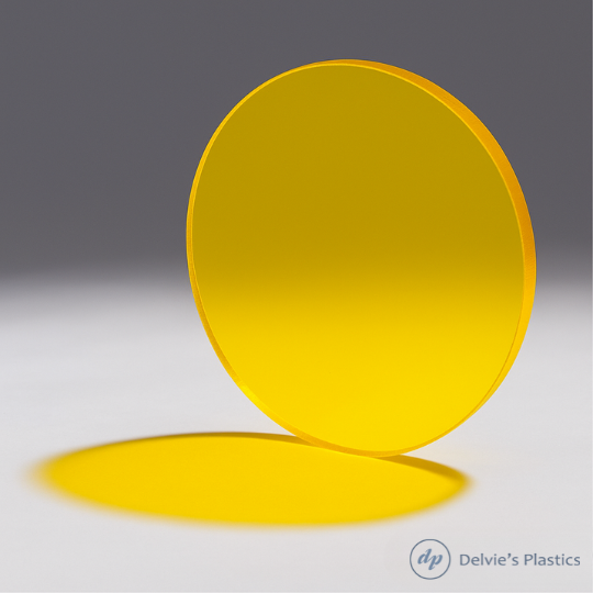 13" - 16" Diameter | Laser Cut Color Acrylic Blank Discs
