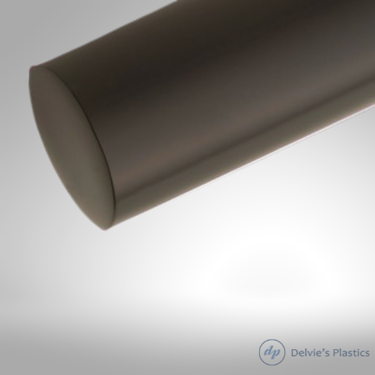 Transparent Neutral Colors | Unpolished Cast Acrylic Rod