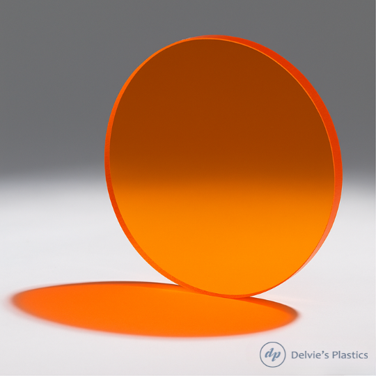 13" - 16" Diameter | Laser Cut Color Acrylic Blank Discs