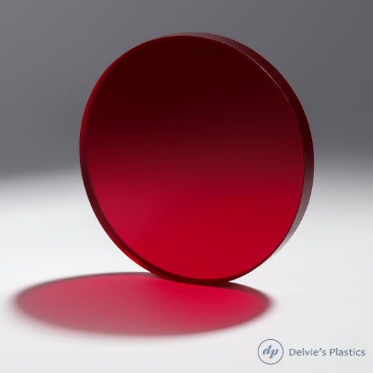 13" - 16" Diameter | Laser Cut Color Acrylic Blank Discs