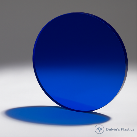 13" - 16" Diameter | Laser Cut Color Acrylic Blank Discs