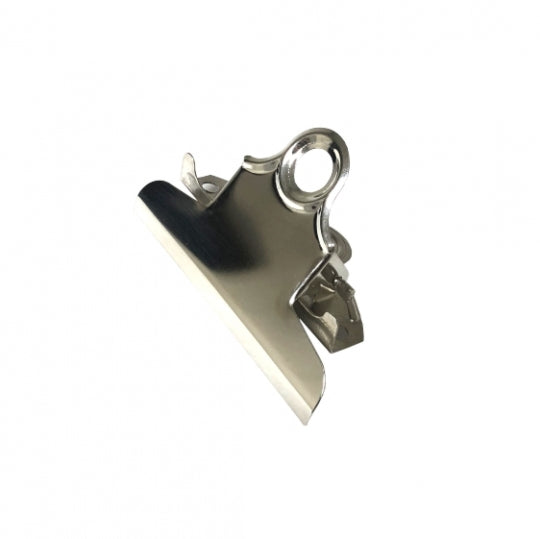 3" Nickel Finish Clipboard Clips