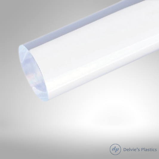 Clear Rod | Unpolished Cast Acrylic Rod