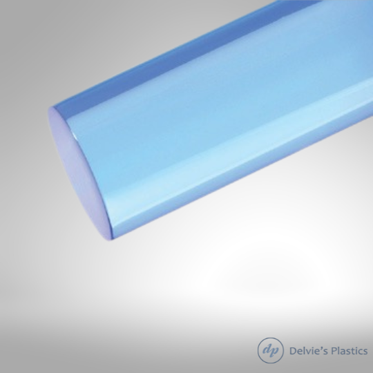 Fluorescent | Unpolished Cast Acrylic Rod