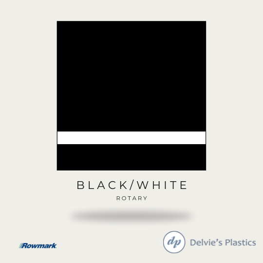 Rowmark Value Mattes | Rotary Two-Tone Acrylic Sheet