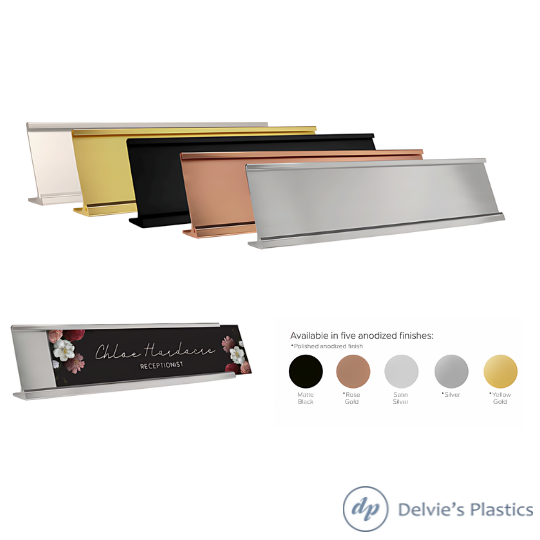 Desk Name Plate Holders