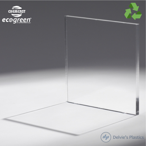 ECO Crystal Clear Cell Cast Plexiglass Sheet
