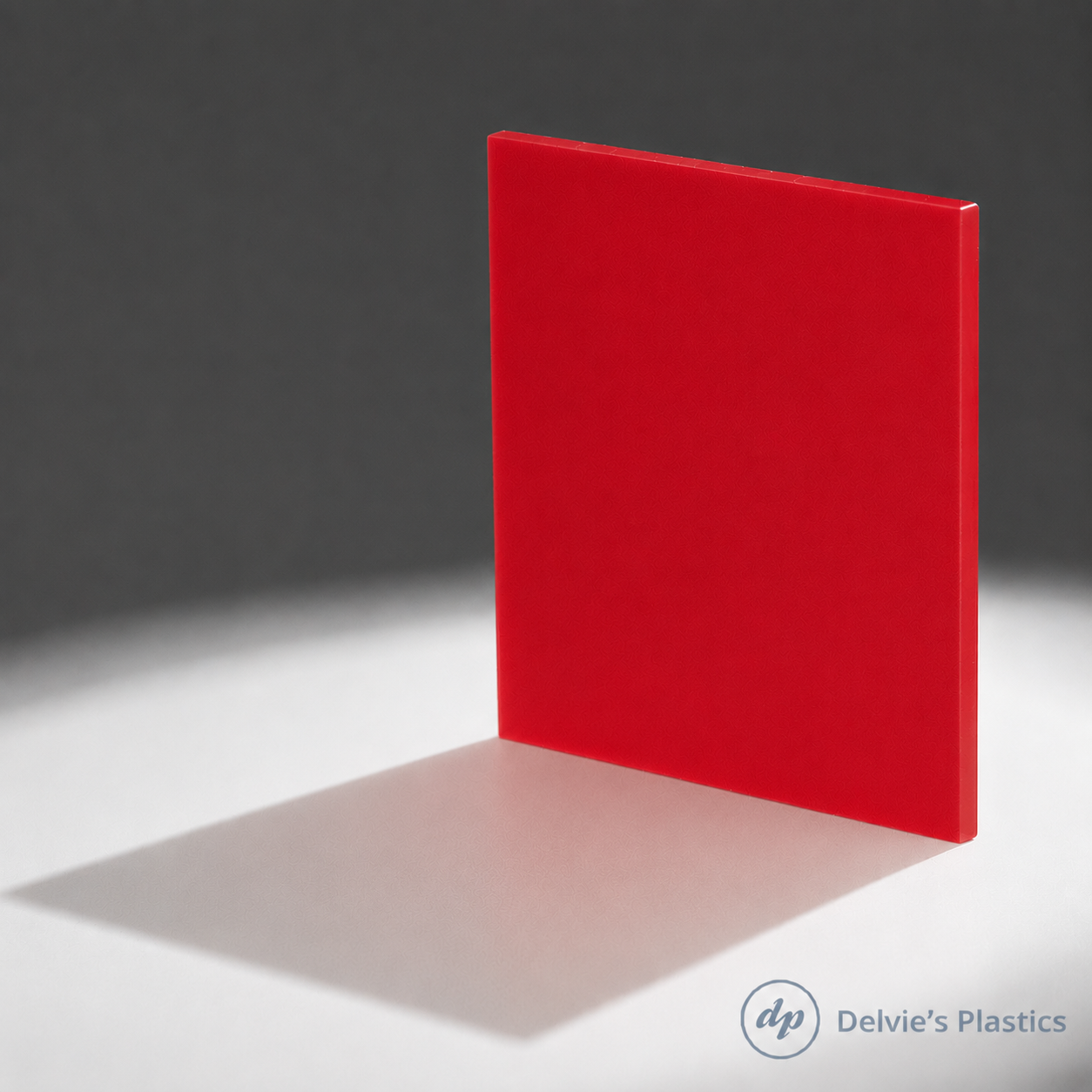 Frosted Scarlet Red | Single-Sided Frost Cast Acrylic Sheet