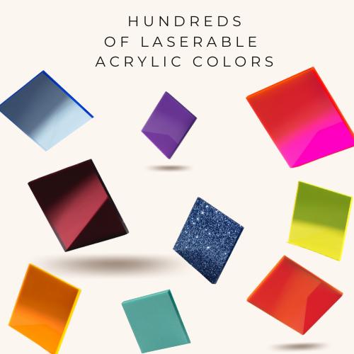 Acrylic Color Collections – Delvie's Plastics