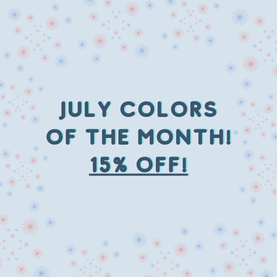 July Colors of the Month