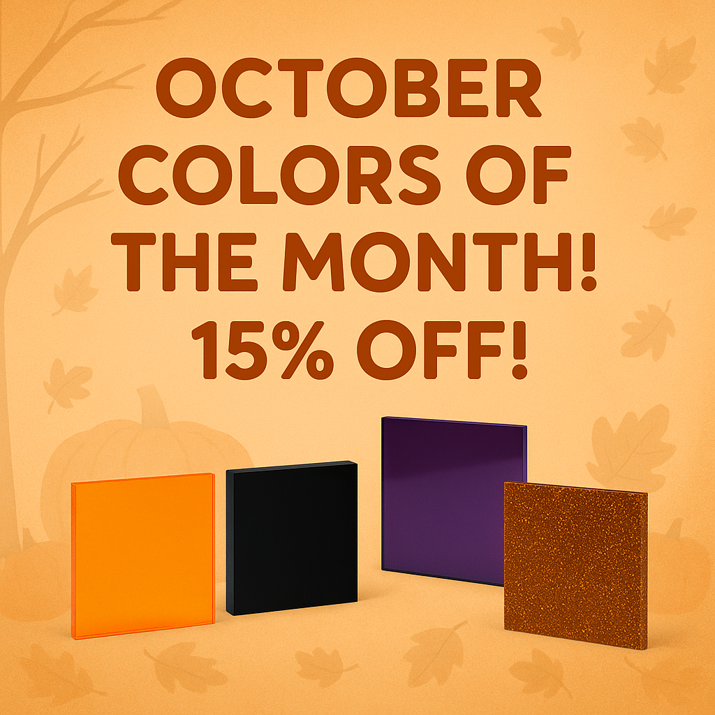 October Colors of the Month – Delvie's Plastics