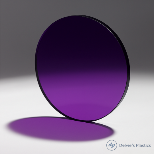 13" - 16" Diameter | Laser Cut Color Acrylic Blank Discs