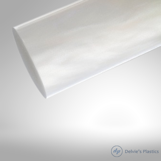 Pearl Cast Rod | Unpolished Cast Acrylic Rod – Delvie's Plastics