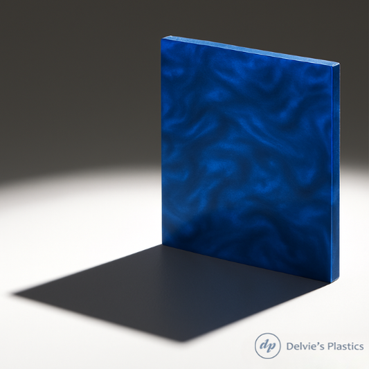 Blue Pearl Cast Acrylic Sheet