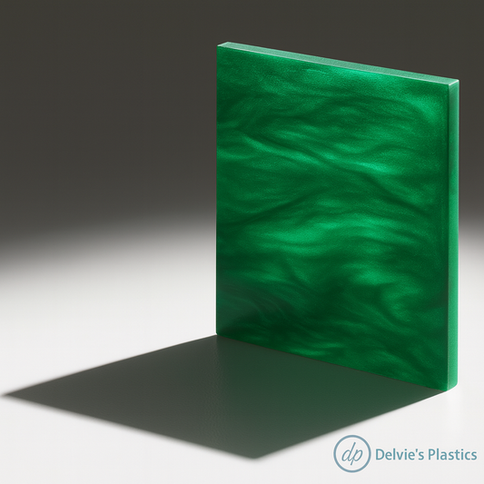 Green Pearl Cast Acrylic Sheet