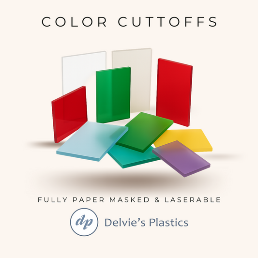 Color Mixed Acrylic Offcuts | Lot #2
