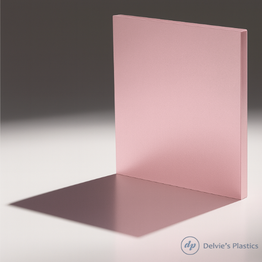 Pink Metallic Cast Acrylic Sheet