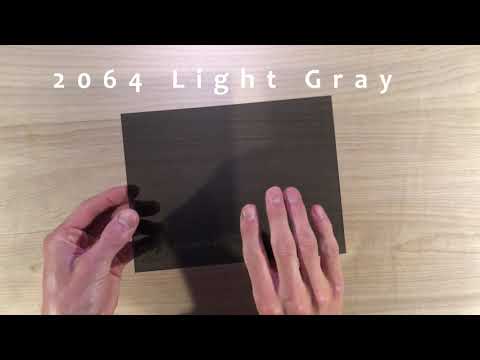 2064 Transparent Light Gray Acrylic Sheet – Delvie's Plastics