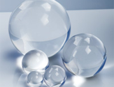 Round Clear Polished Solid Acrylic Balls