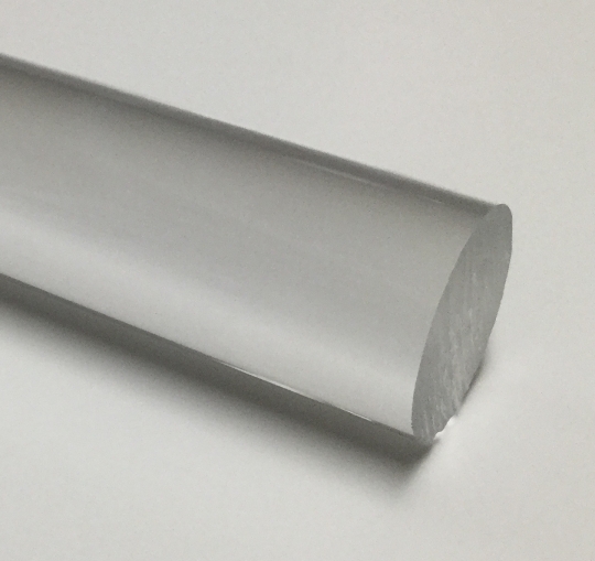 Frosted Acrylic Round Tube
